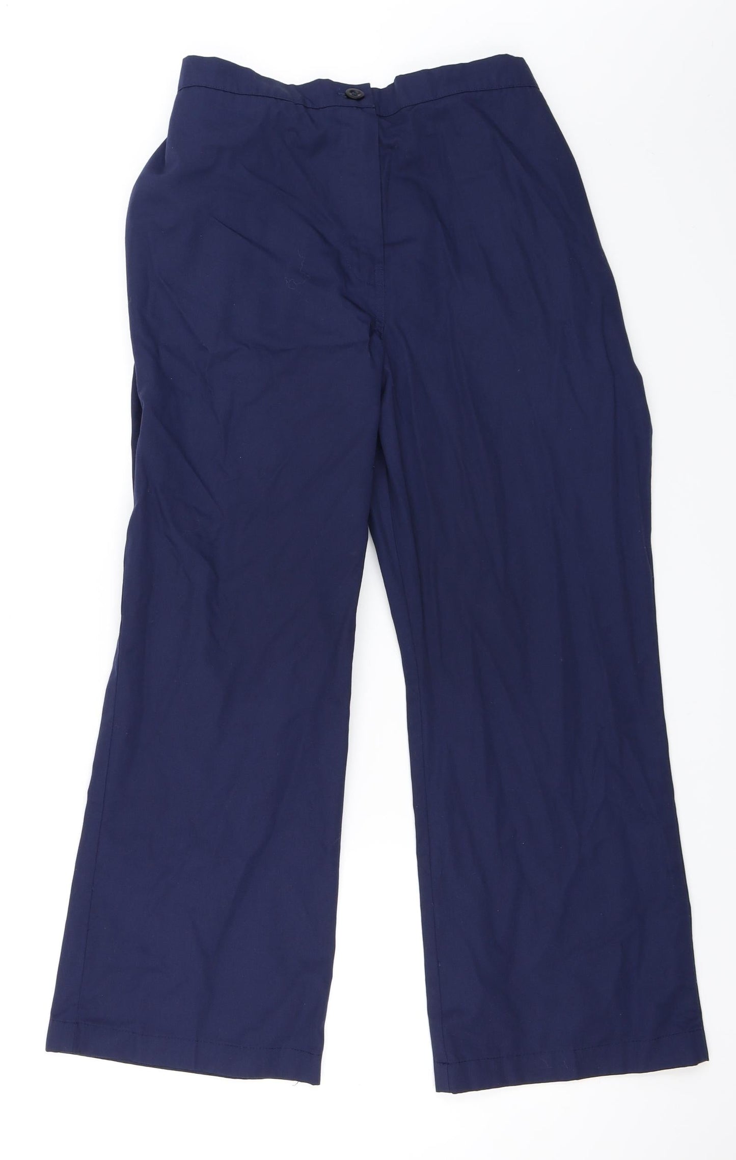 Simon Jersey Womens Blue   Trousers  Size 14 L26 in