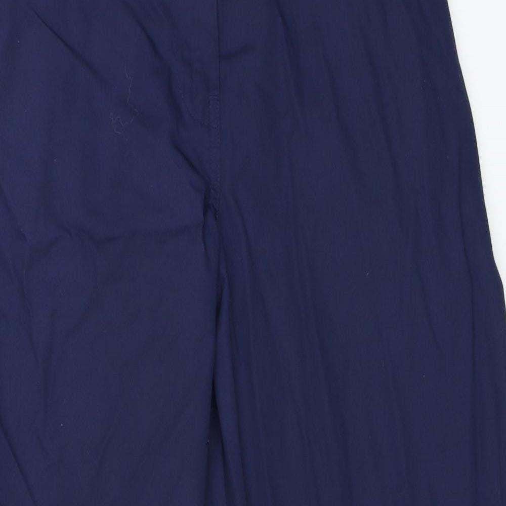 Simon Jersey Womens Blue   Trousers  Size 14 L26 in