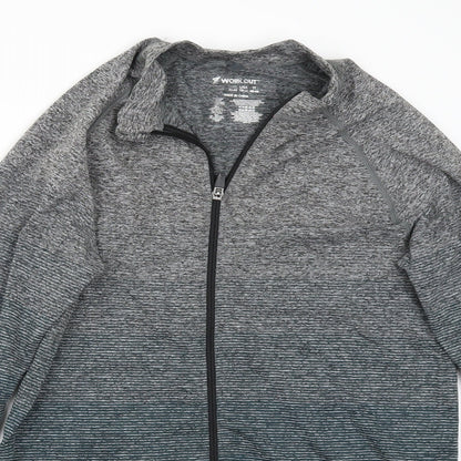 WorkOut Womens Grey   Jacket  Size 14