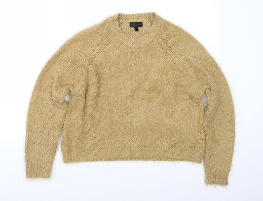 Topshop Womens Beige   Pullover Jumper Size 12