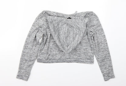 New Look Girls Grey   Pullover Jumper Size 9 Years