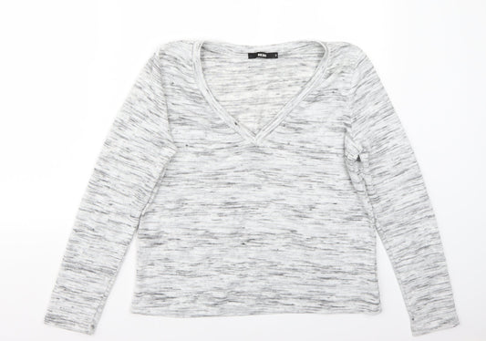 Bikbok Womens Grey   Pullover Jumper Size S