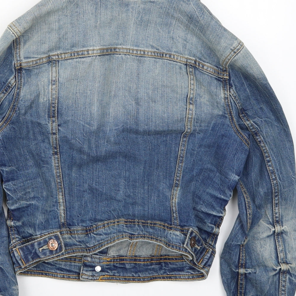 &denim Womens Blue   Jacket Coat Size S