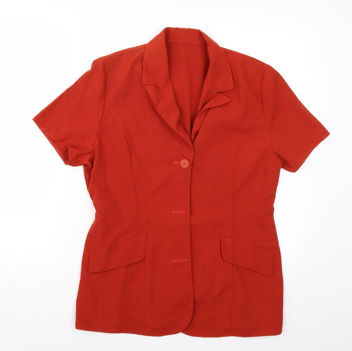 Etam Womens Orange   Jacket Coat Size 14