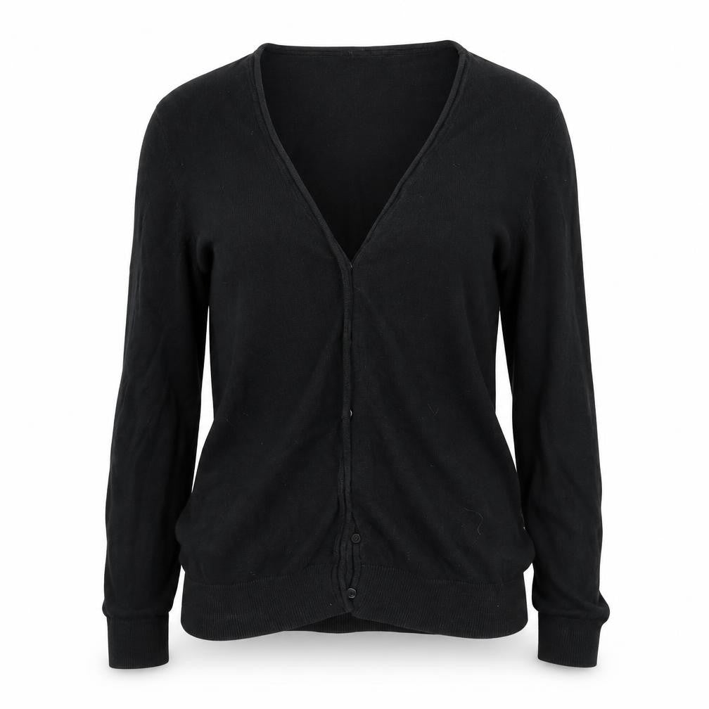 H&M Womens Black   Cardigan Jumper Size M