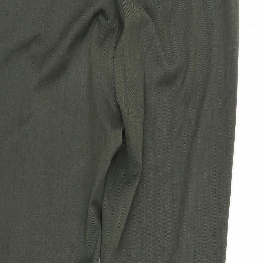 Marks and Spencer Womens Green   Trousers  Size 14 L34 in