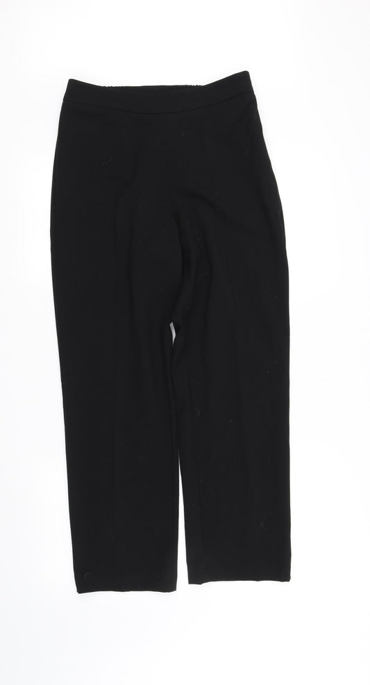 hle Womens Black   Trousers  Size 10 L28 in