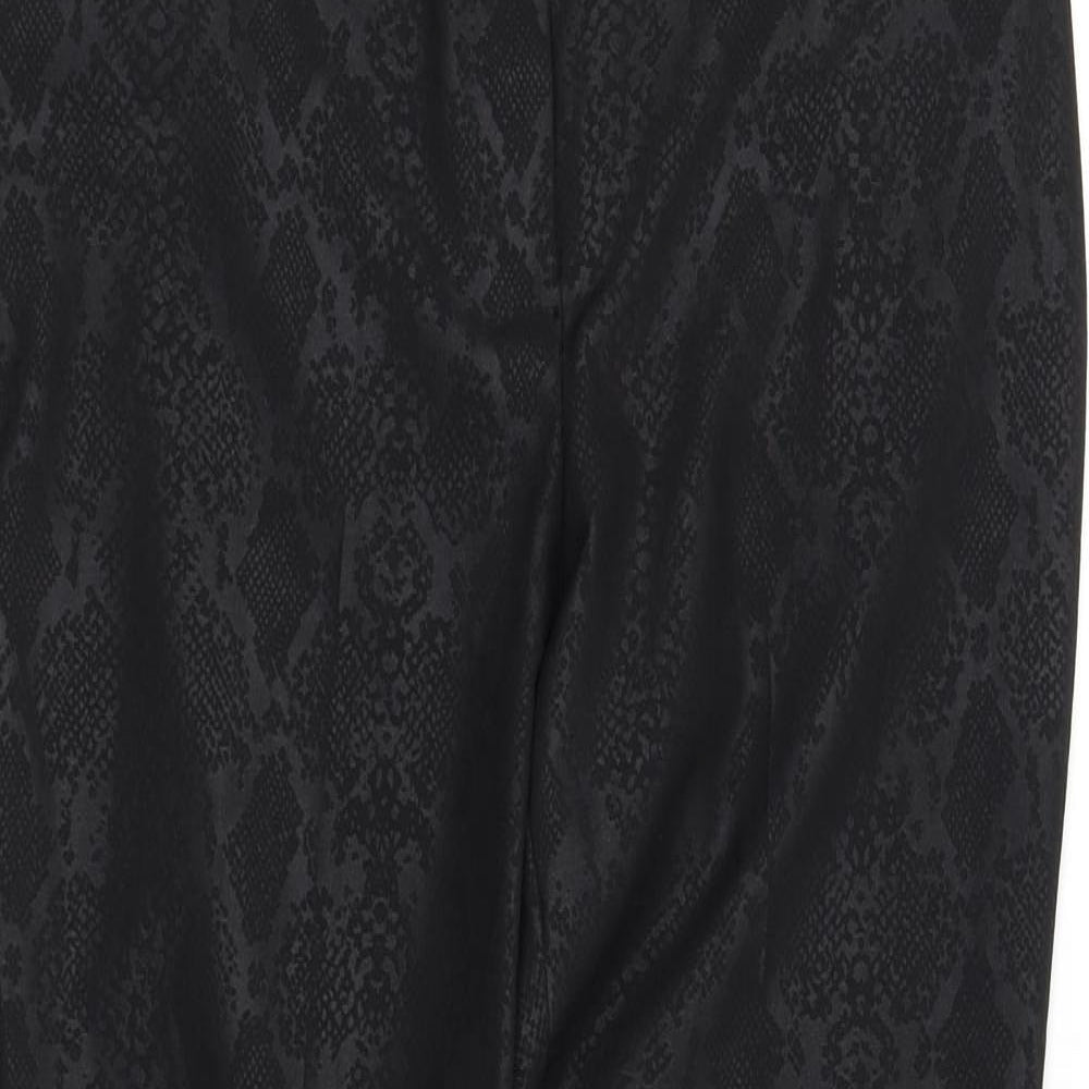 Preworn Womens Black   Trousers  Size 8 L29 in
