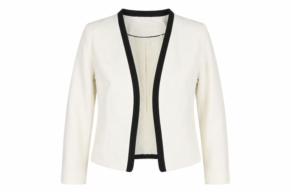 H&M Womens Beige   Jacket Coat Size 8