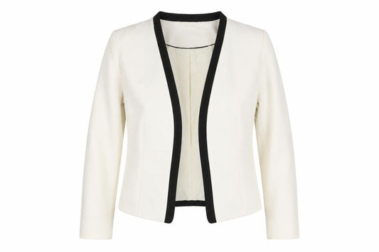 H&M Womens Beige   Jacket Coat Size 8