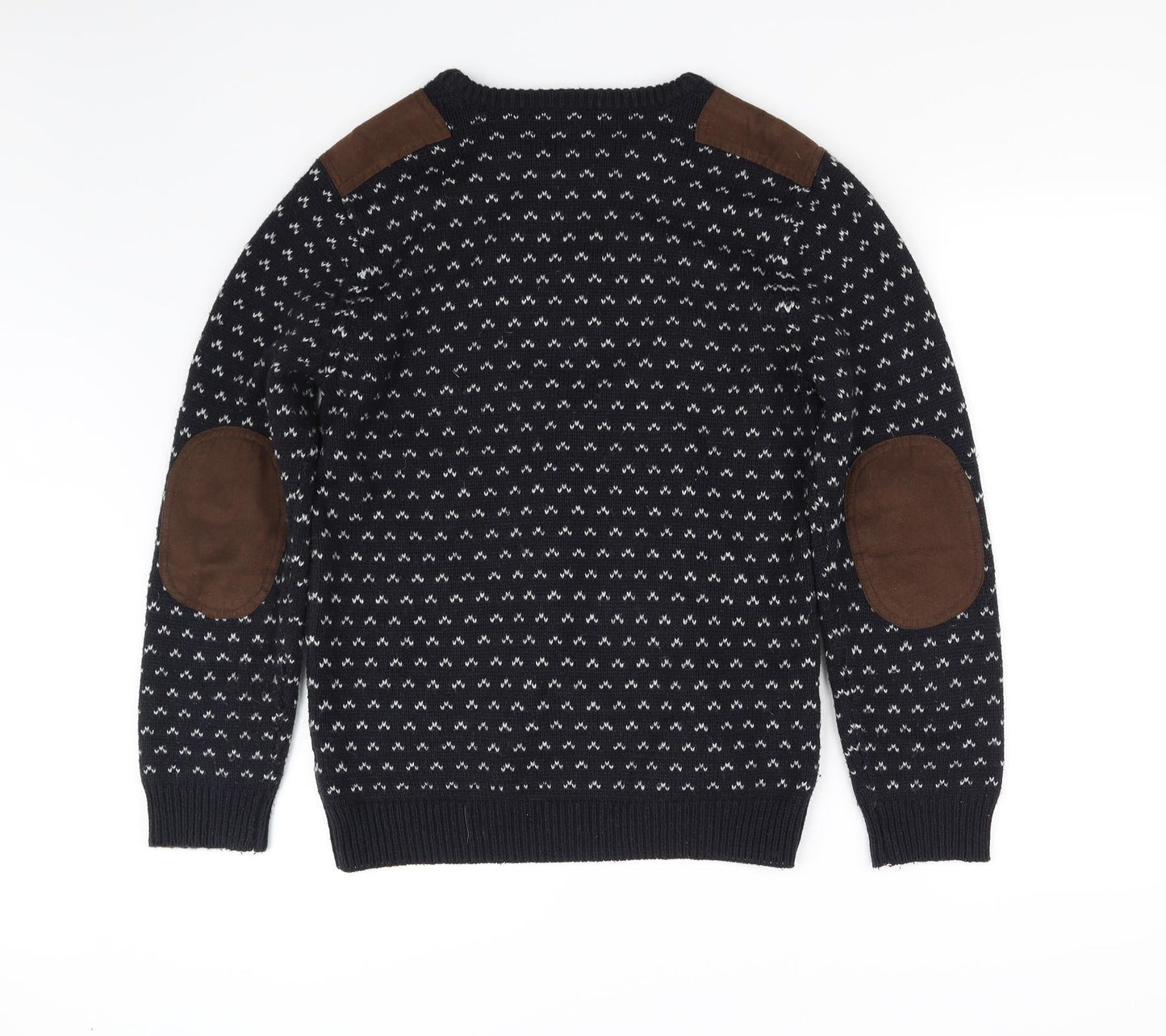 Easy Mens Blue   Pullover Sweatshirt Size S