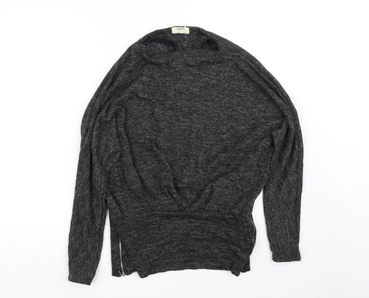 Papaya Womens Grey   Pullover Jumper Size S
