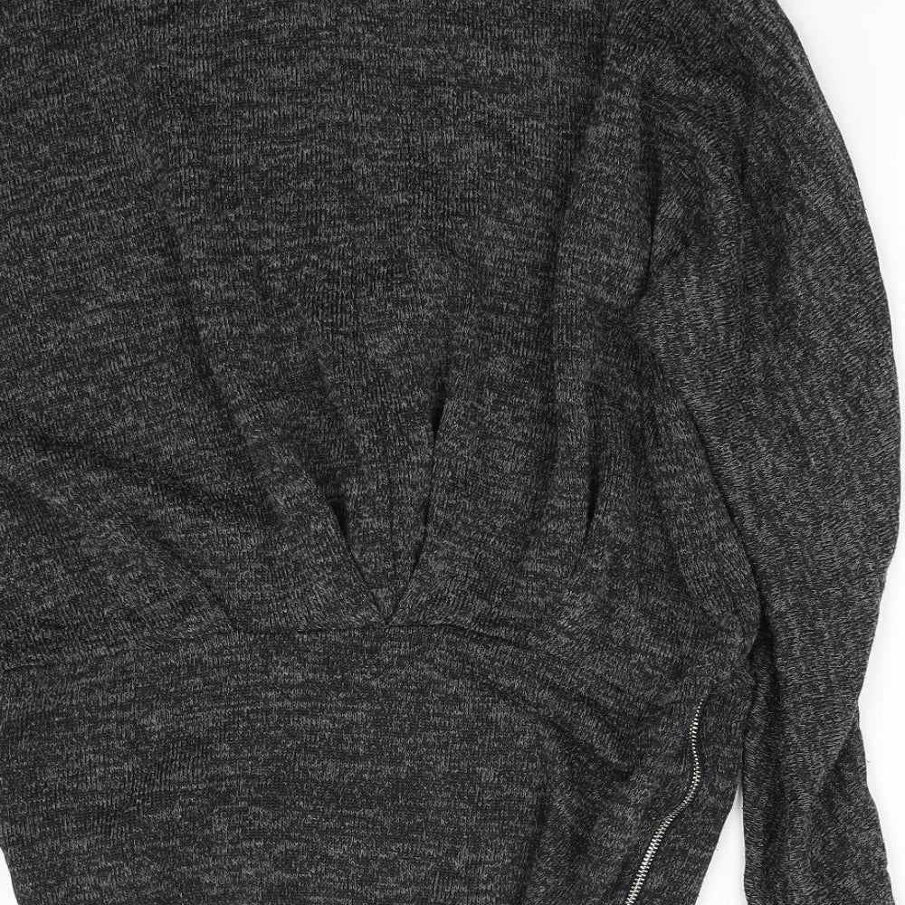 Papaya Womens Grey   Pullover Jumper Size S