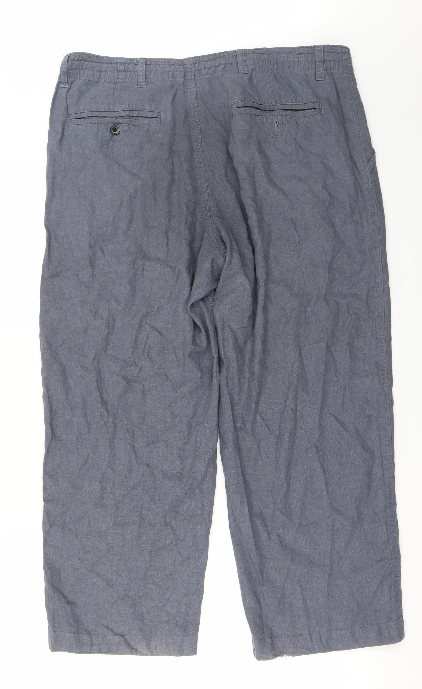 Marks and Spencer Womens Blue   Trousers  Size 38 in L33 in