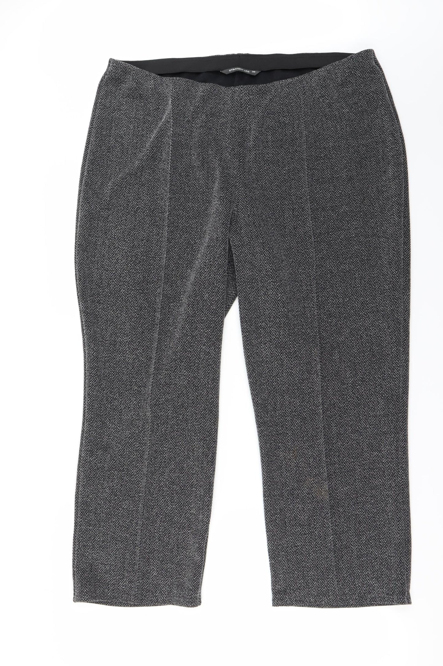 Preworn Womens Grey   Trousers  Size 38 in L26 in
