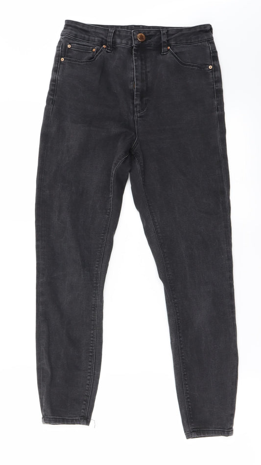 Preworn Womens Grey   Skinny Jeans Size 26 in L25 in