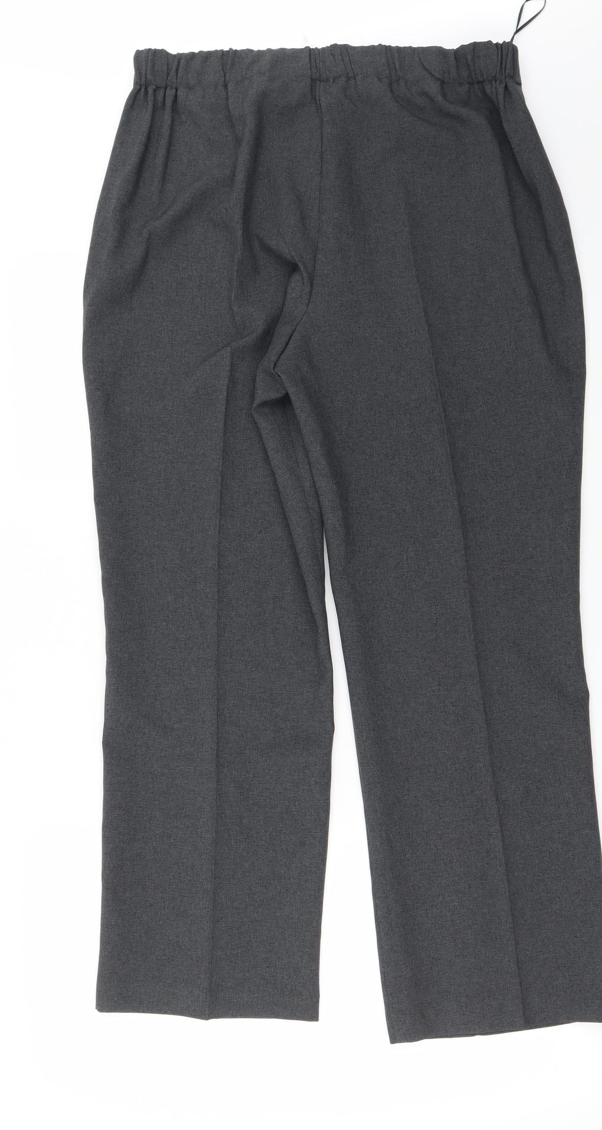 Preworn Womens Grey   Trousers  Size 14 L25 in