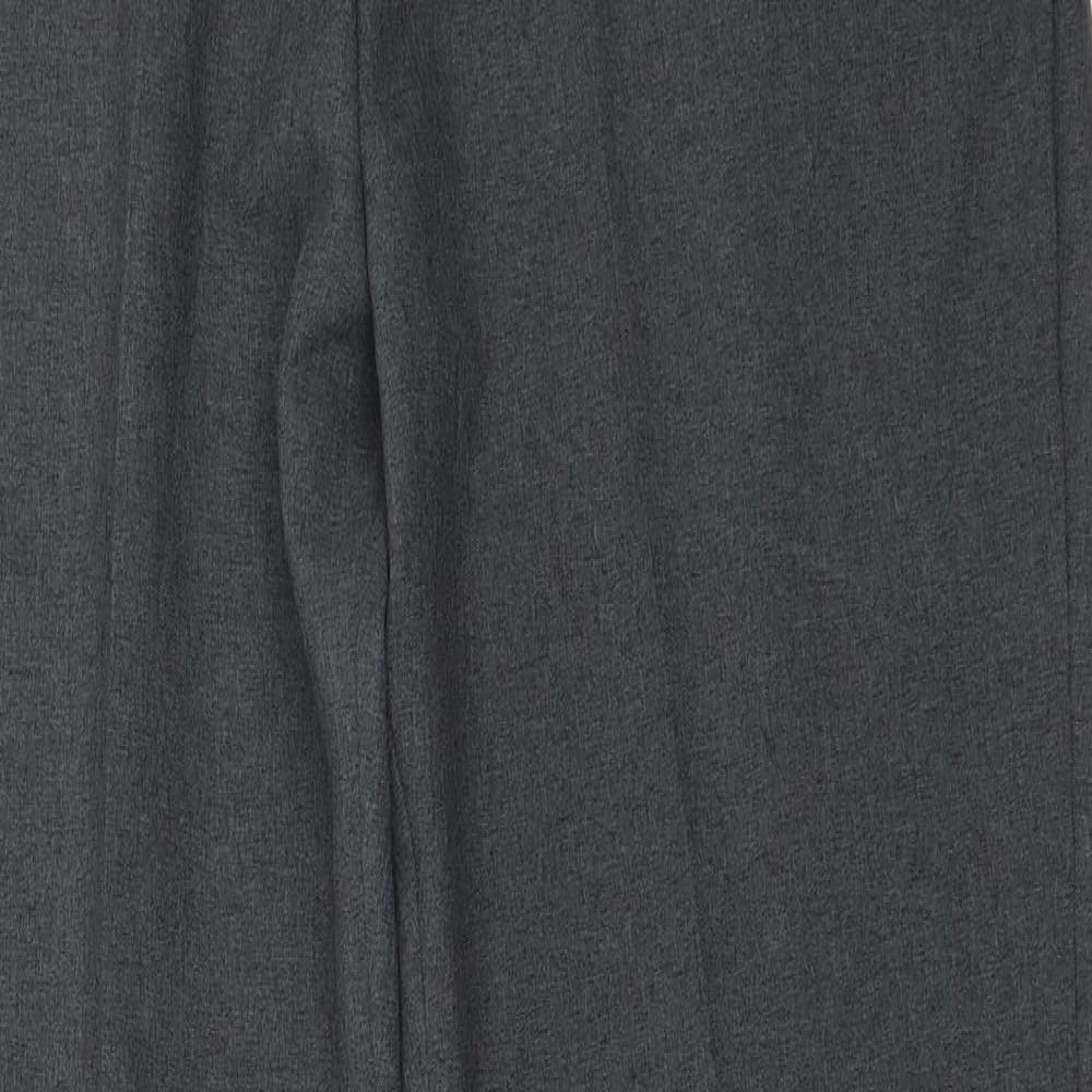 Preworn Womens Grey   Trousers  Size 14 L25 in