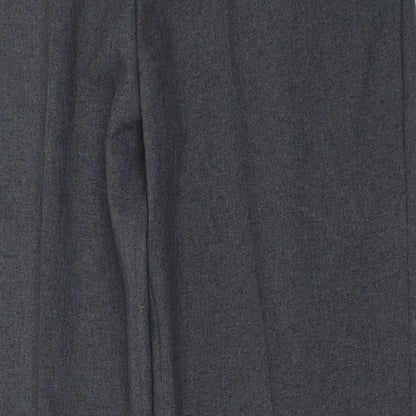 Preworn Womens Grey   Trousers  Size 14 L25 in