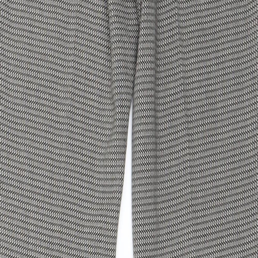 Marks and Spencer Womens Grey   Trousers  Size 10 L26 in
