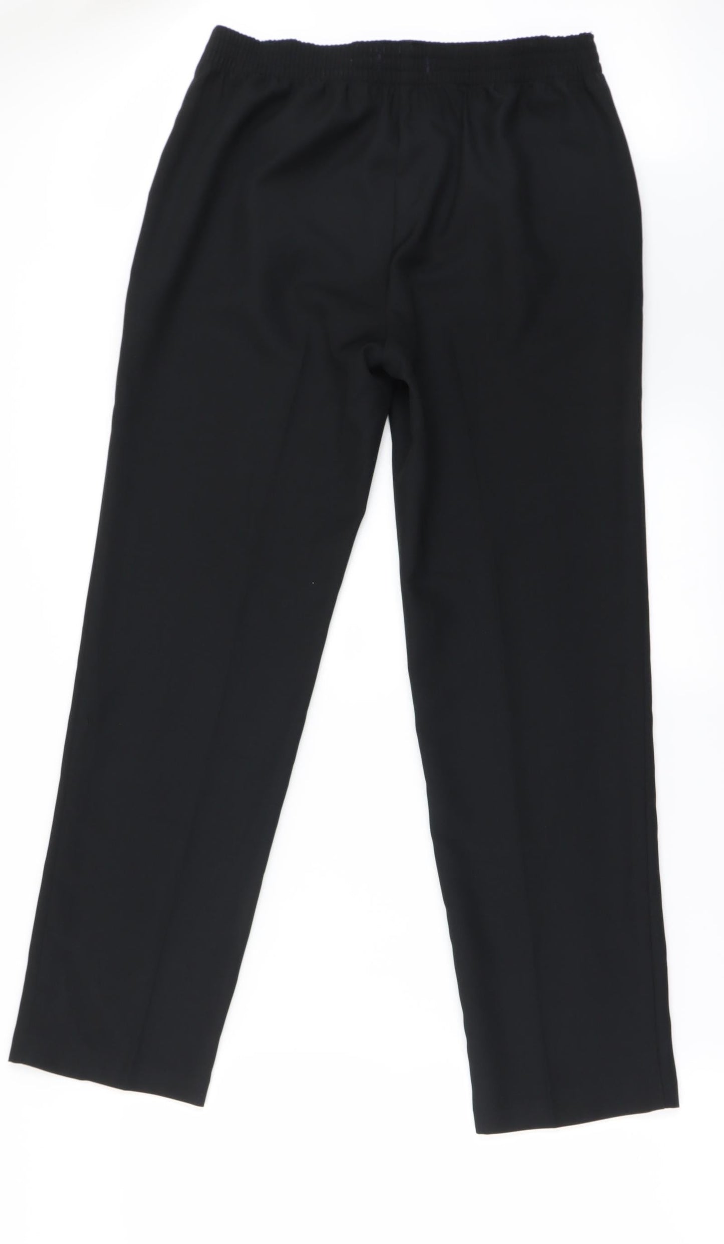 Marks and Spencer Womens Black   Trousers  Size 10 L26 in