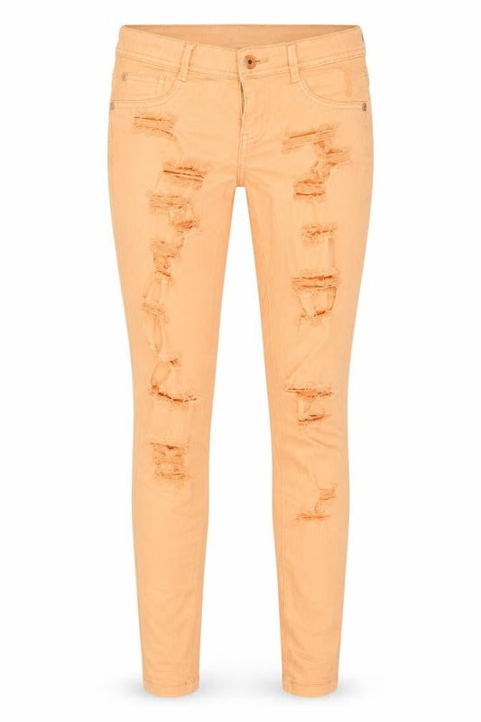 Suteblanco Jeans Womens Orange  Denim Skinny Jeans Size 6 L29 in