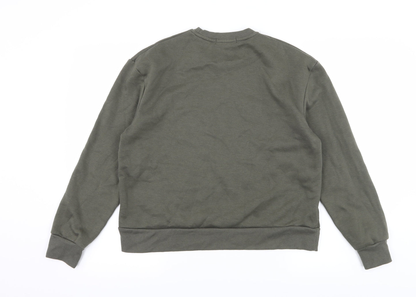 Primark Womens Green  Jersey Pullover Sweatshirt Size 6  - New York