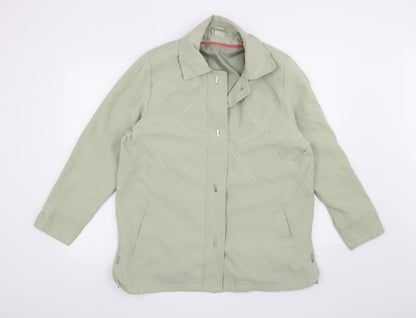 Damart Womens Green   Jacket  Size 16