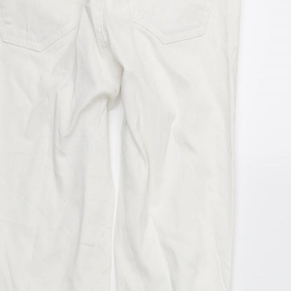 waredenim Womens White   Straight Jeans Size 10 L23 in