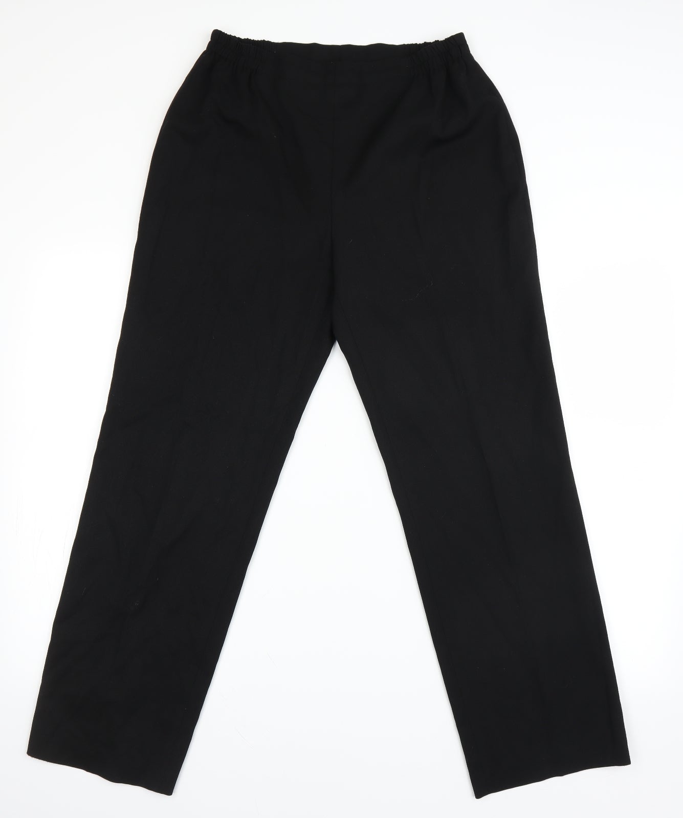 Artigiano Womens Black   Sweatpants Trousers Size 12 L26 in