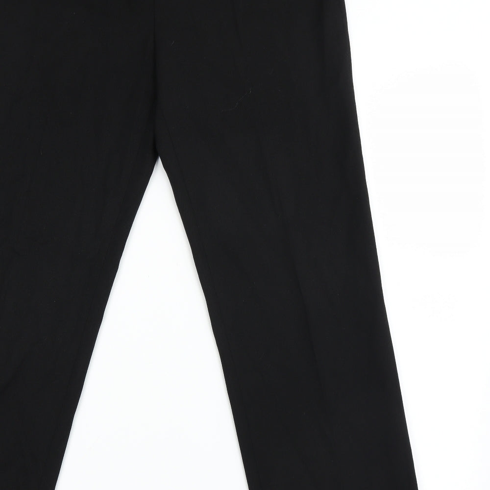 Artigiano Womens Black   Sweatpants Trousers Size 12 L26 in