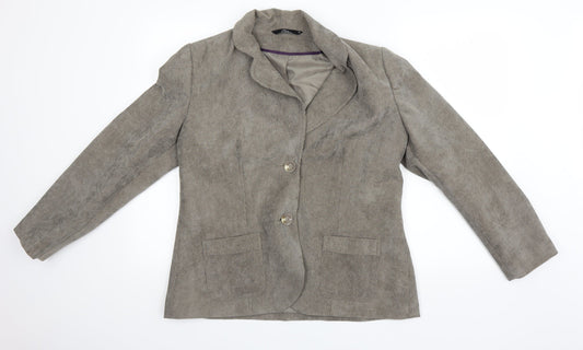 BM Womens Beige   Overcoat Coat Size 18