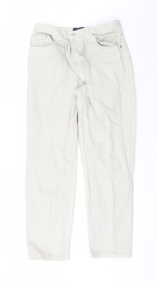 dp Denim Womens Beige   Straight Jeans Size 12 L27 in