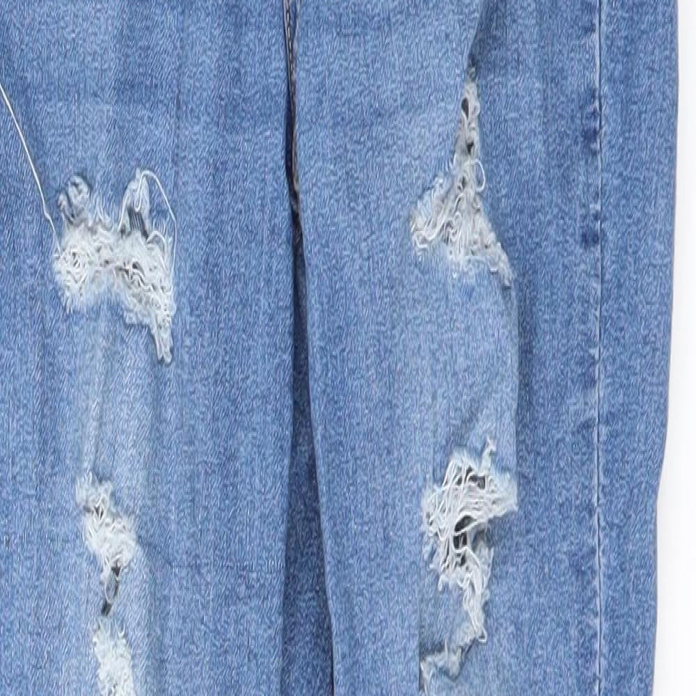 H&M Womens Blue  Denim Skinny Jeans Size 4 L26 in