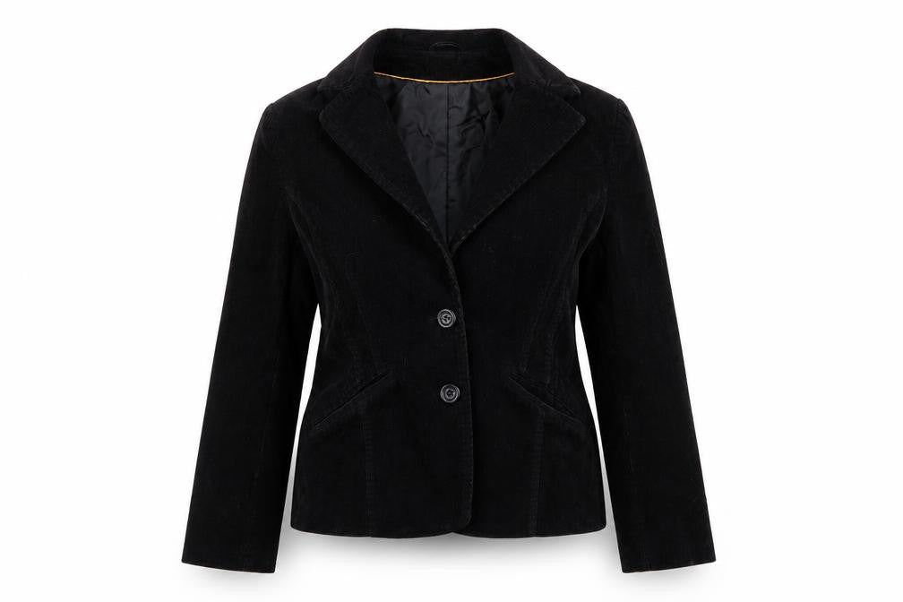 H&M Womens Black   Overcoat Coat Size 14