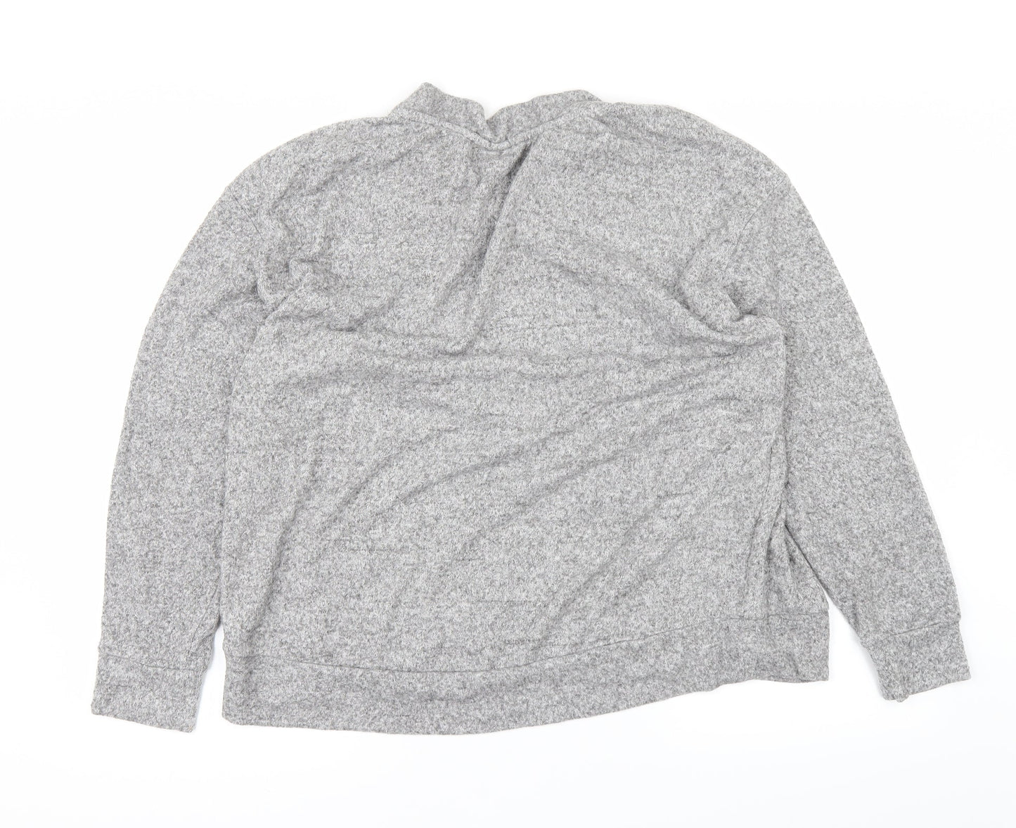 H&M Womens Grey   Basic T-Shirt Size L
