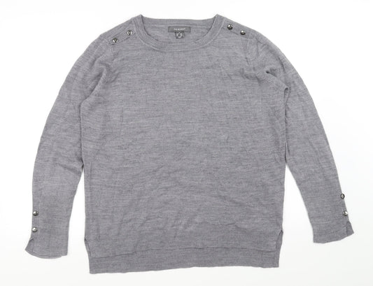 Primark Womens Grey   Pullover Jumper Size M