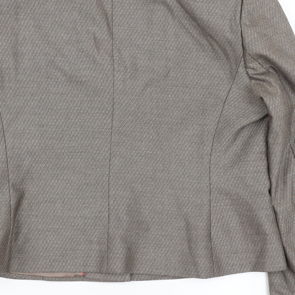 NEXT Womens Brown   Jacket Coat Size 14