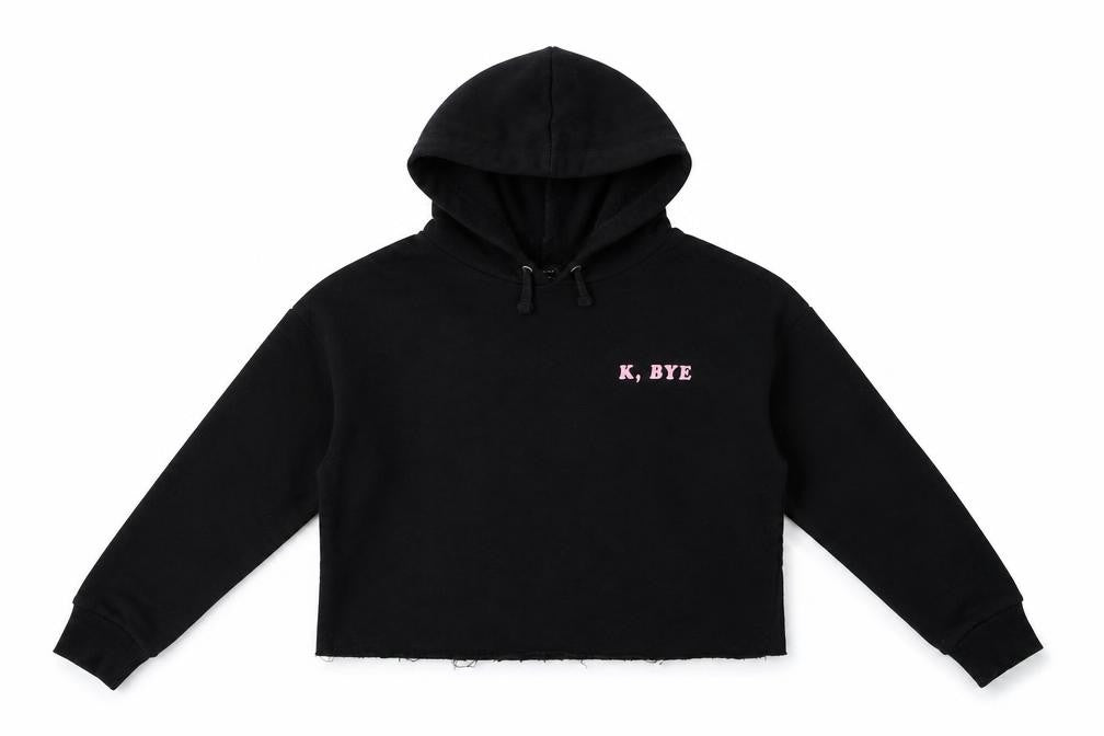 Newlook Girls Black   Pullover Hoodie Size 12-13 Years  - K, Bye
