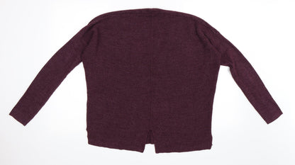 New Look Womens Purple   Pullover Jumper Size 8