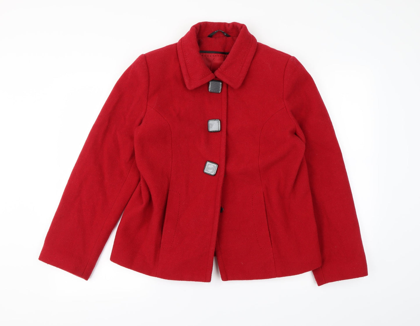 Bonmarché Womens Red Jacket Size 12