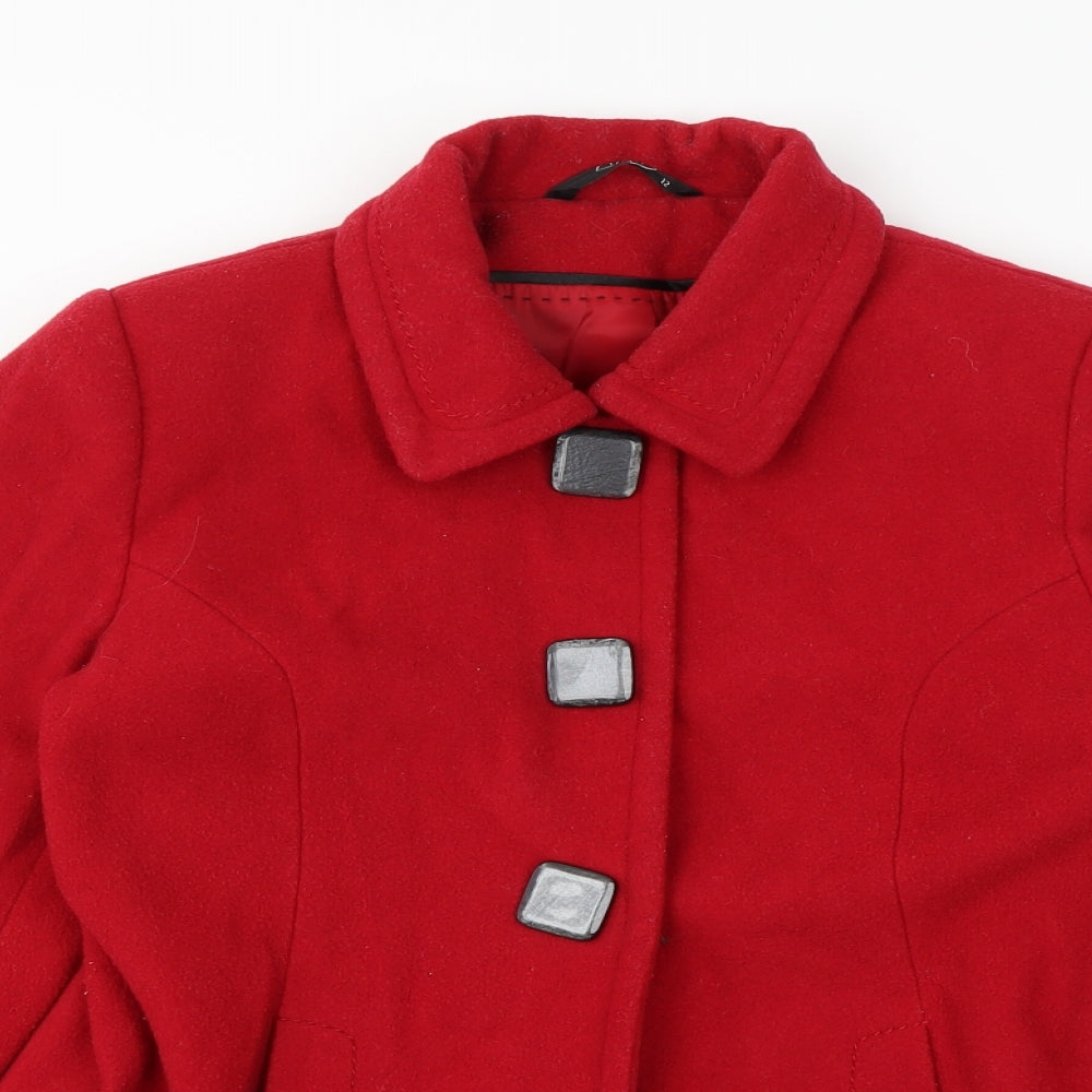 Bonmarché Womens Red Jacket Size 12