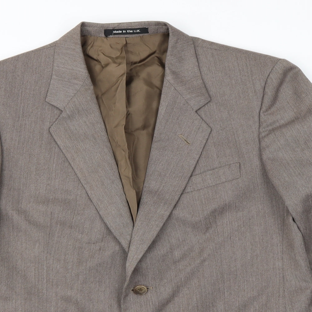 St Michael  Mens Brown   Jacket Blazer Size L
