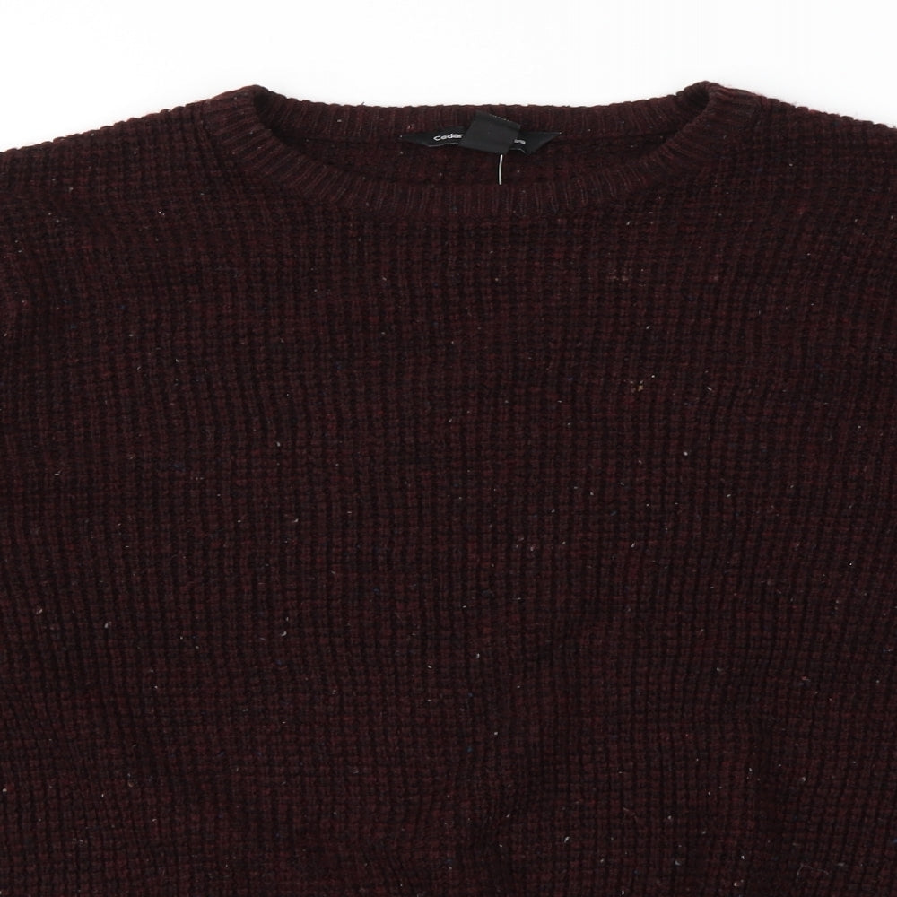 Cedar Wood State Mens Purple   Pullover Jumper Size M
