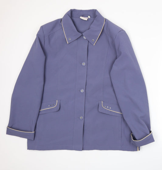 Amalina Womens Purple   Jacket  Size 18