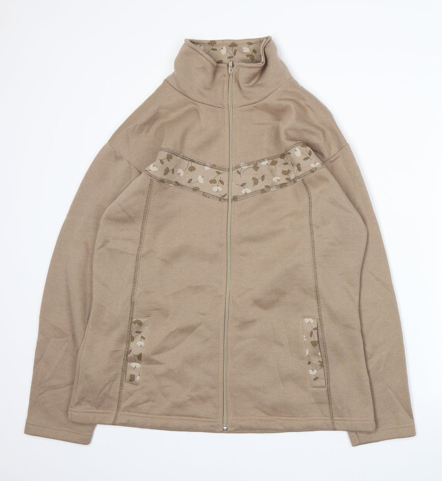 Afibel Womens Beige   Jacket  Size XL