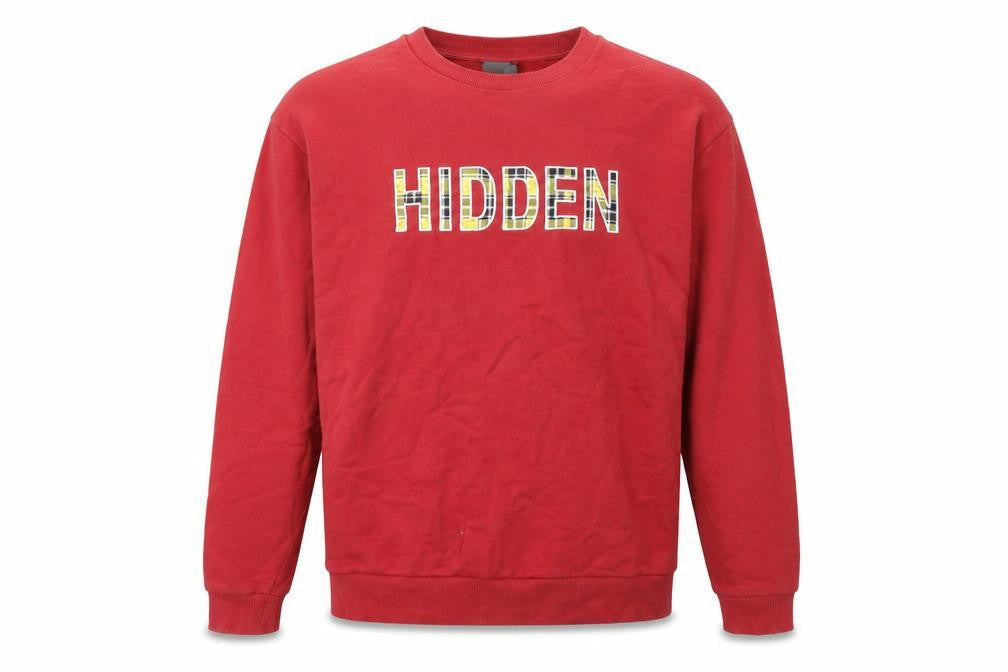 ASOS Mens Red   Pullover Sweatshirt Size M  - hidden