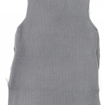 River Island Womens Grey   Basic Tank Size 8