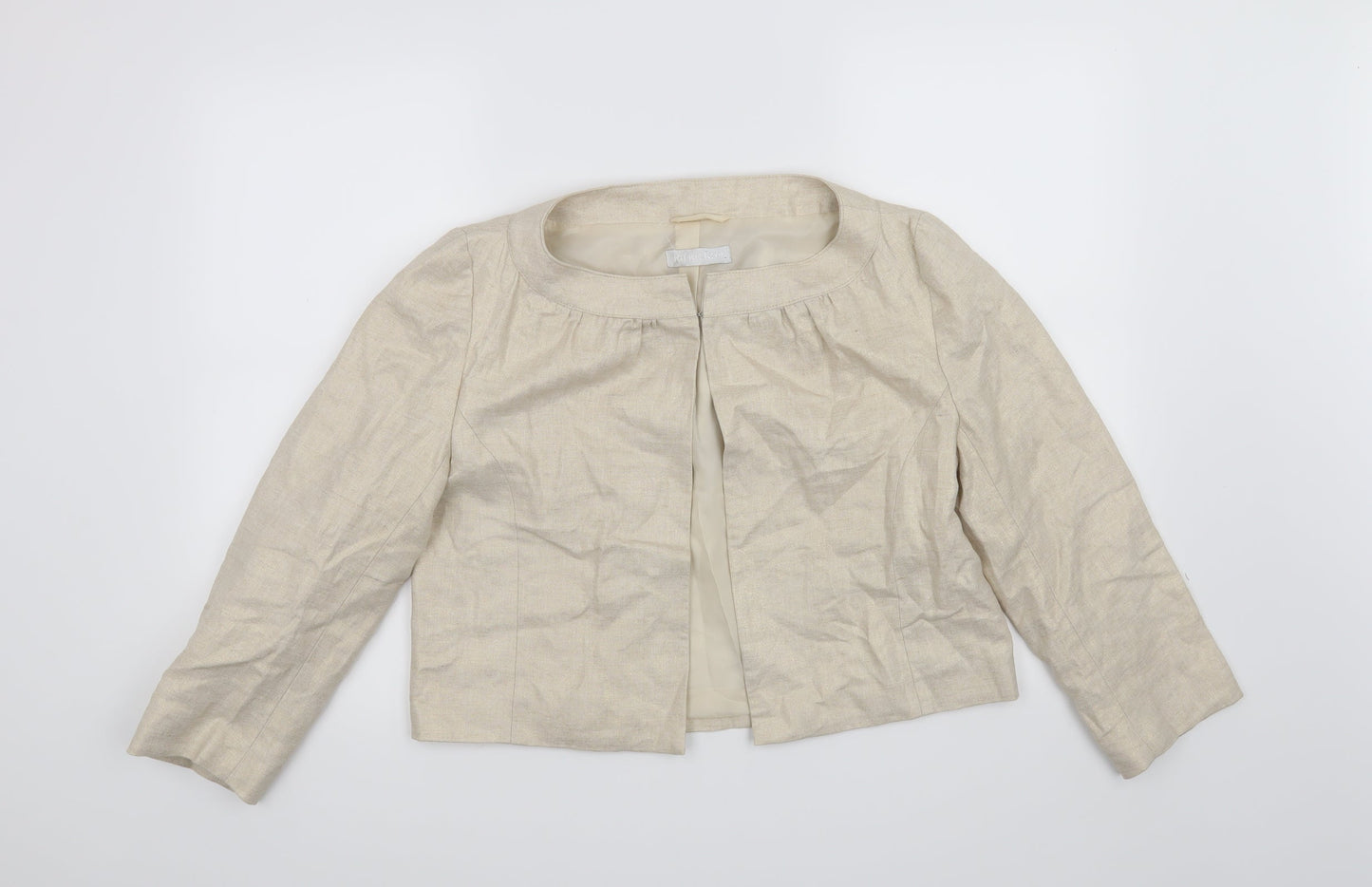 Kit  Womens Beige   Jacket  Size 12