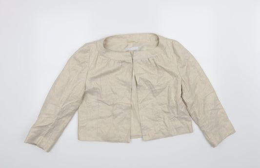 Kit  Womens Beige   Jacket  Size 12